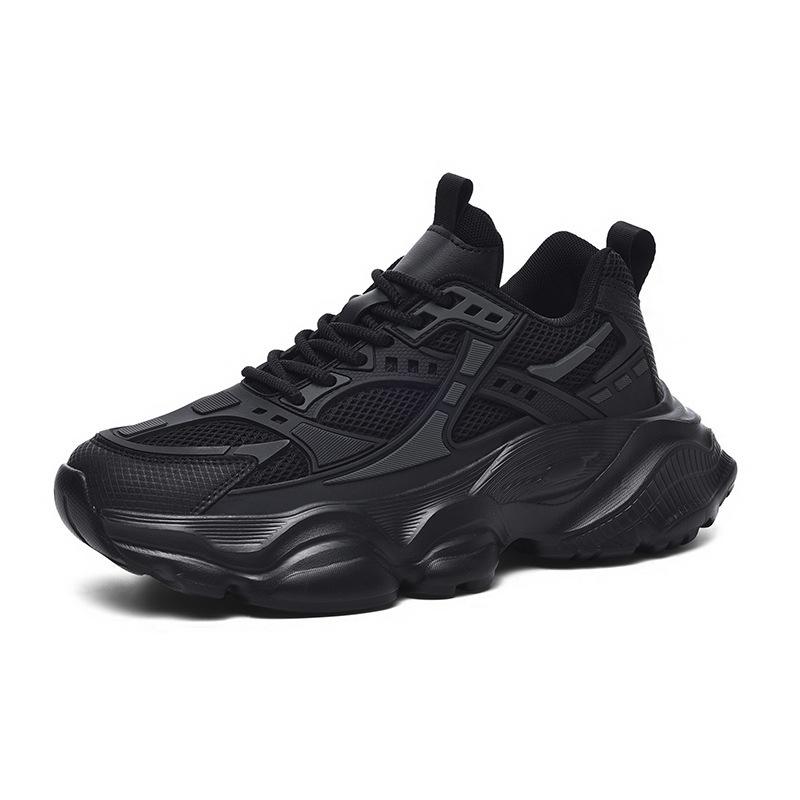 Fashion 2025 New Men Thickness Running Shoes Fashion Cool Air-cushion Sneakers Non Slip Damping Race Training Shoes Zapatillas De Hombre