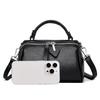 2026 New Leather Handbag Female Head Layer Cowhide Female Bag Single Shoulder Crossbody Bag Large Capacity Pillow Bag