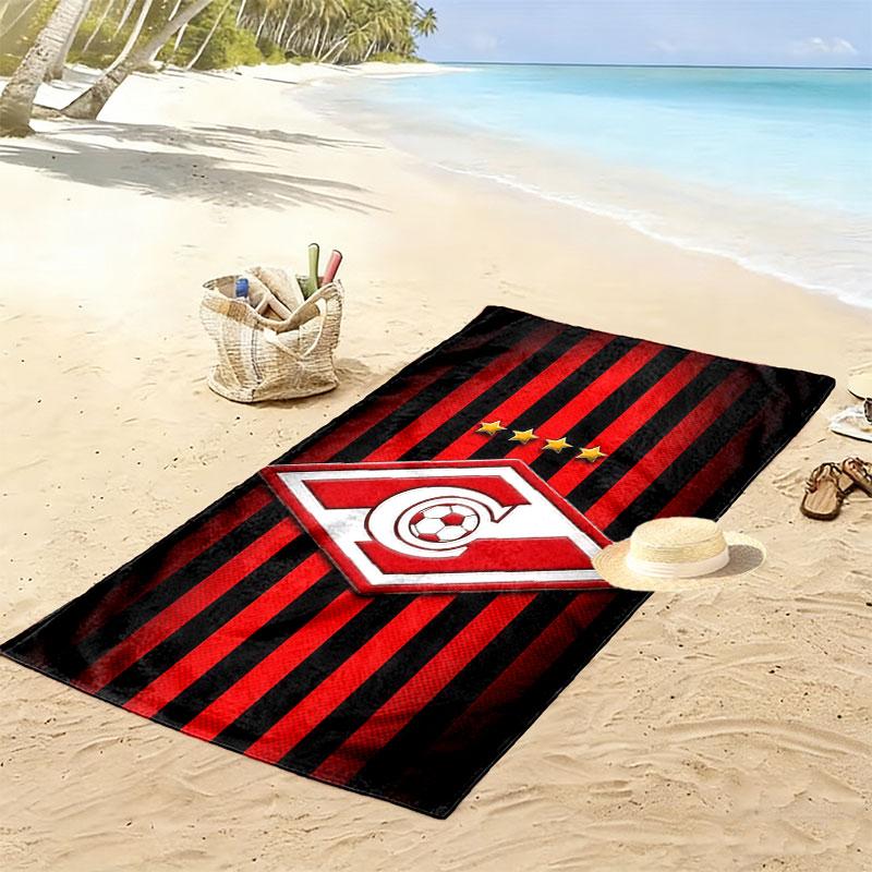 Spartak Moscow Spark  Print Beach Towel, Large Soft Quick Dry Towel for Beach Camping Swimming