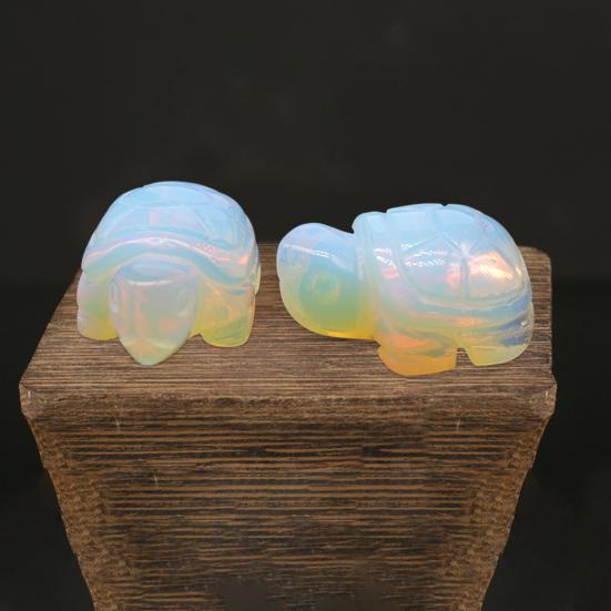 Módní realisticky vypadající dekorativní Ručně vyráběné figurky z drahokamů želvičky Kancelářské dekorace Ornament malé želvy