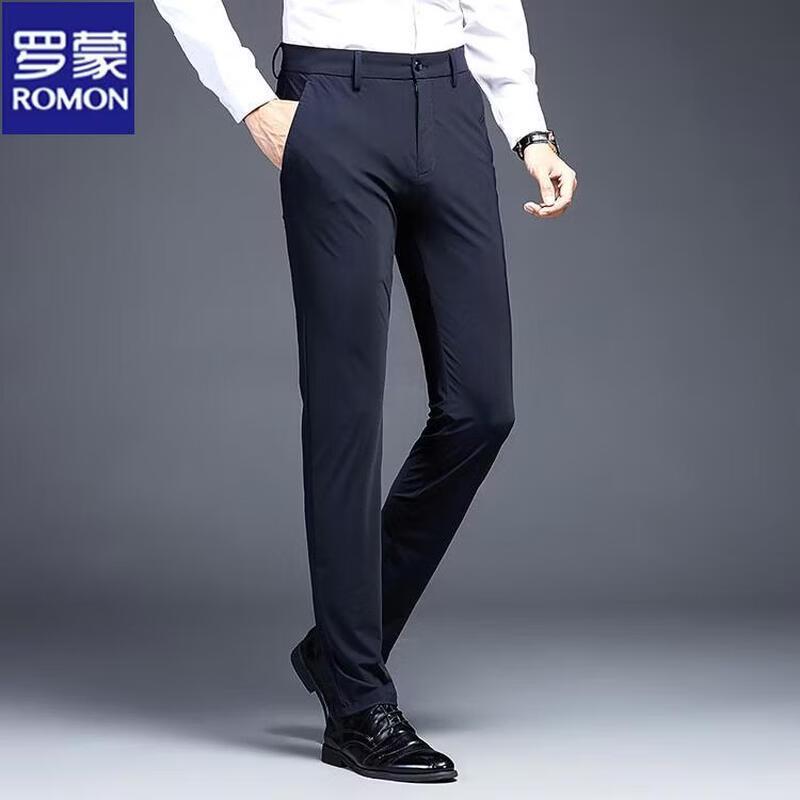 

Мужские брюки ROMON Business Casual из ледяного шелка XL