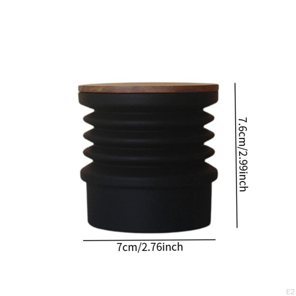 Foukací nádoba na kávová zrna s měchem Přenosný čisticí nástroj, pro sběr kávového prášku pro domácnost