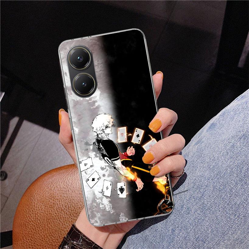 Blue Lock Football Anime Phone Case For Xiaomi Poco X7 X6 X5 Pro F7 Ultra Redmi 15C 15 13C 13 12C 12 10 10A 10C 9 9A 9C 9T Cover