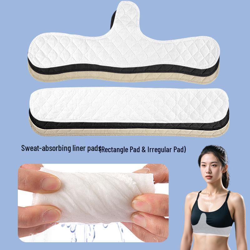 Absorbující vlhkost bavlněné vložky pod spodní prádlo: Omyvatelné a opakovaně použitelné nálepky-vložky pro sport a pocení