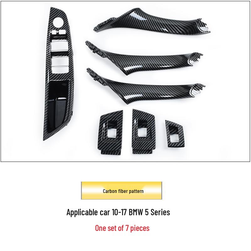 Kohlefaser Interieur Armlehnen Griff für BMW 5er F10/F18 - Rechtslenker