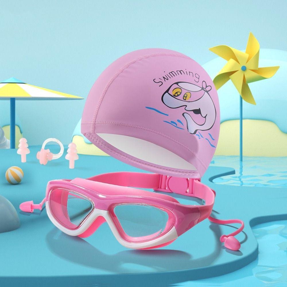 Hair Protection Children's Swimming Cap Waterproof Boys Swimming Caps  Boys and Girls