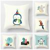 Nordic Home Decor Throw Pillowcase Sofa Cushion Cover Modern Xcm  X Xcm X Living Room Child Kawaii Cartoon