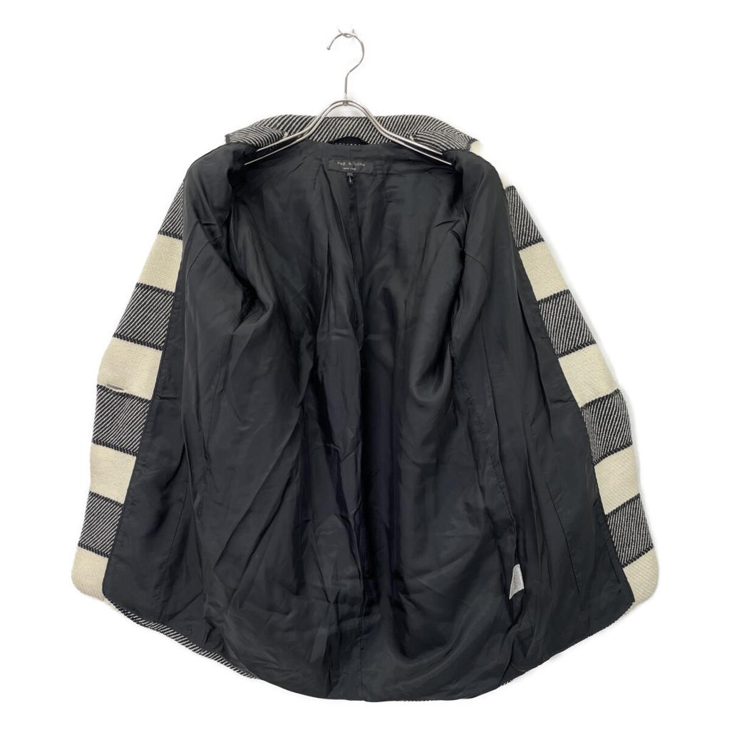 Rag&bone White Black Oversized Silhouette Jacket Coat XS White X blackUsed