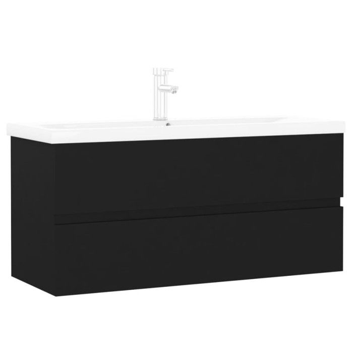 VidaXL Sink Cabinet with Integrated Sink Bathroom Cupboard Storage Unit Storage Cabinet Toilet 3071658