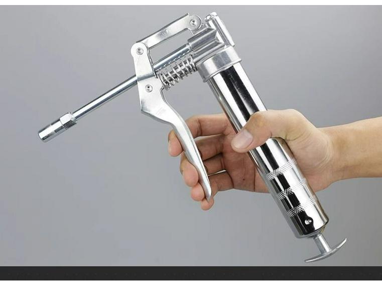 Mini One-Hand High-Pressure Grease Gun with Auto Air Venting