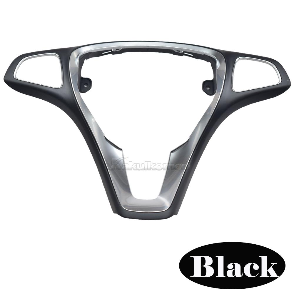 

Car Steering Wheel Cover Trim For Mercedes Benz A B C CLA CLS W176 W246 W205 W117 W218 W213 C300 C63 CLS550 C180 C200 C260 B200 чёрный