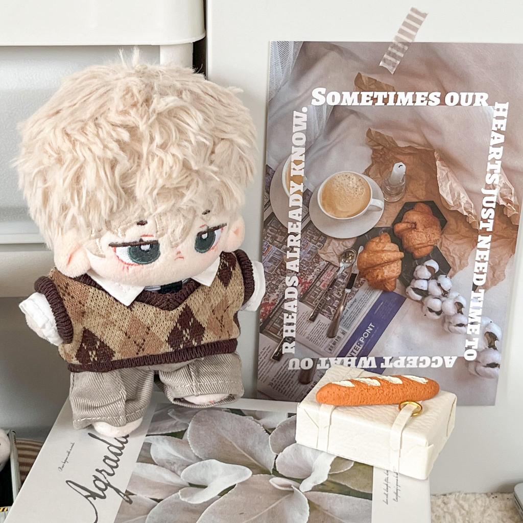 Lemonnui 10cm Plush Clothes Stuffed Animal Clothes Chibi Stuffed Animal Clothes Dress Up Cotton Doll No Attributes Oshikatsu Oshi Stuffed Animal