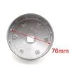 12 Flutes 75mm Inner Dia Metal Oil Filter Wrench Cap Tool Remover for Car