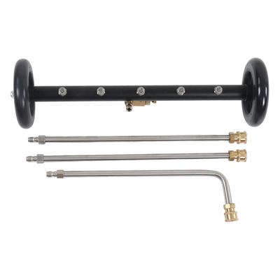 Pressure Washer Undercarriage Cleaner 4000psi 2 In 1 Under Car Water Broom Surface Cleaner with 3