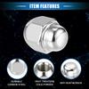 VekAuto Wheel Nuts for Ho nda A ccord 1976-1981 Su baru Fits Im preza