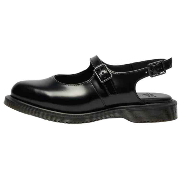 Dr. Martens Madaline Leather Casual Thick Sole Mary Jane Shoes Women shoes Black 42132001 37