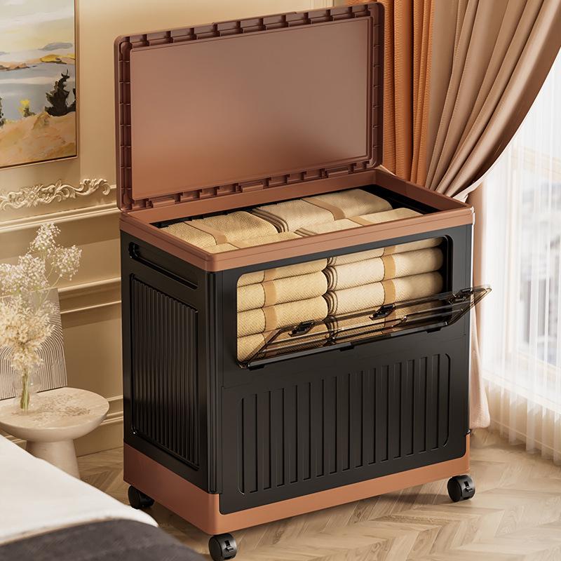 Oversized Flip-Top Storage Box: No Installation Required for Living Room Snacks and Kids' Toys