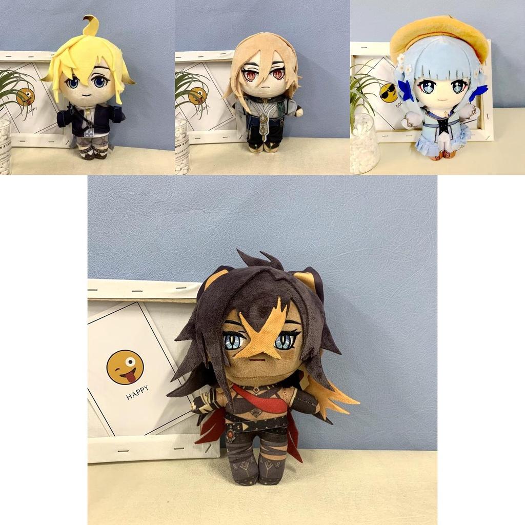 Original God Plushies Diche Mika And Kavi In Short Fur