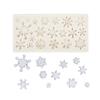 Christmas Snowflake Silicone Fondant Mold Cake Decorating Border Baking Mould 3D