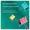 Deli 50mm Colorful Binder Clips