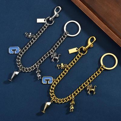 Versatile Heart Flower Cherry Keychain For Women Trendy Messenger Bag Chain Creative Bag Pendant Decoration Accessories Gifts