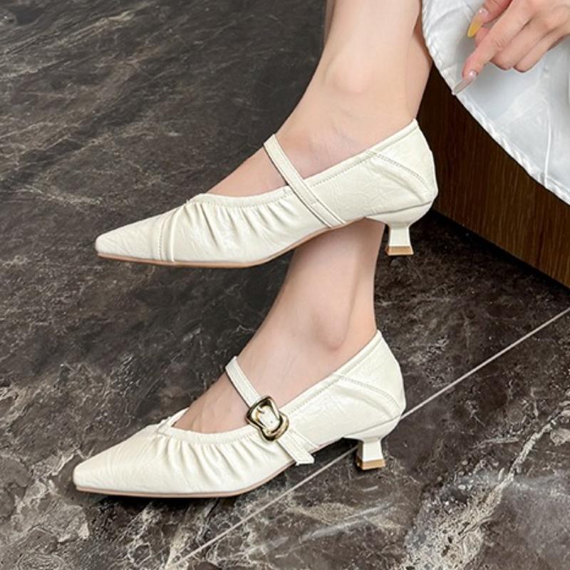 Summer New Women High Heels Shoes Sexy Pointed Toe Heeled Sandals Elegant 2025 Dress Party Woman Brand Pumps Trend Zapatos Mujer
