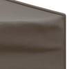 Vidaxl Foldable Party Tent With Walls, Taupe, 2X2 M