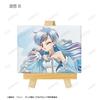 Pichi Pichi 20th Anniversary Edition Trading Ani Art aqua label Mini Canvas Boards of "Michi Pitch" (Box 9)