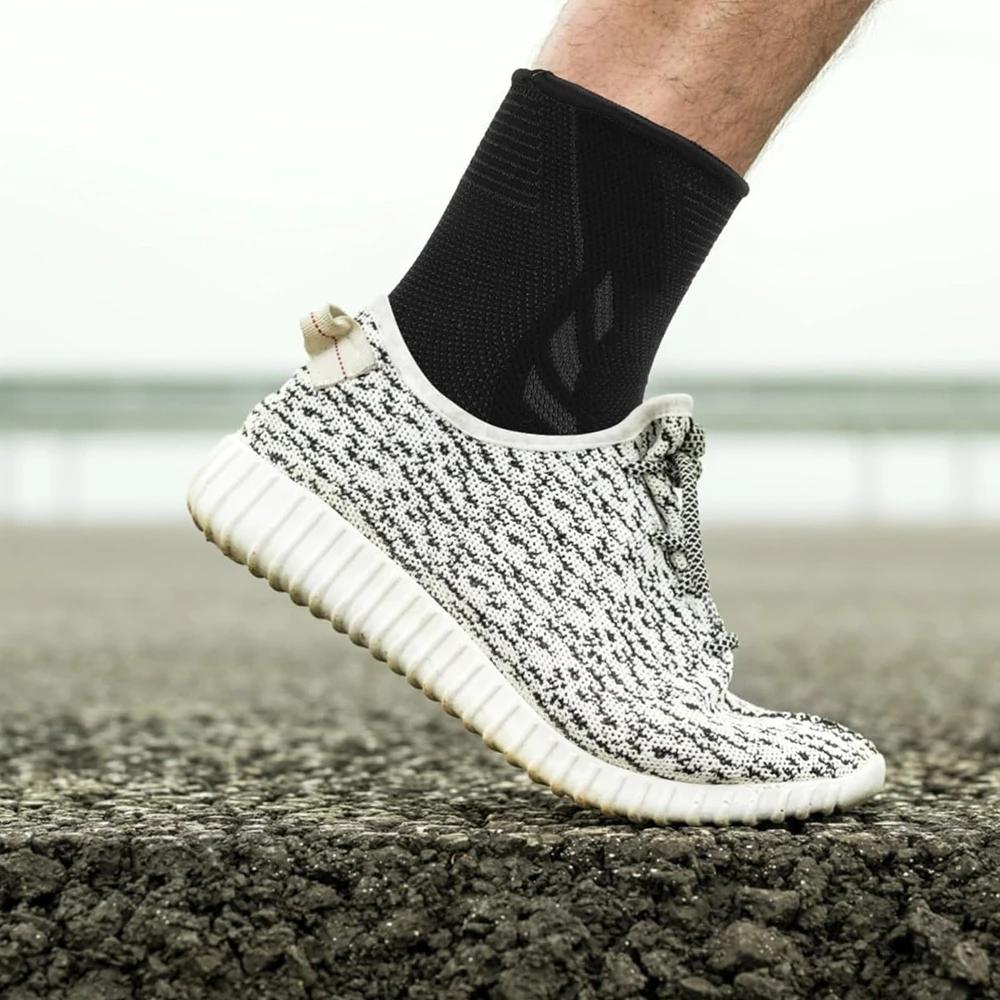 1 Stück Sprunggelenkbandagen für Männer & Frauen, Sprunggelenk-Kompressionsbandage Plantarfasziitis-Bandage Plantarfasziitis-Linderung, Fußgewölbe-Stützsocken