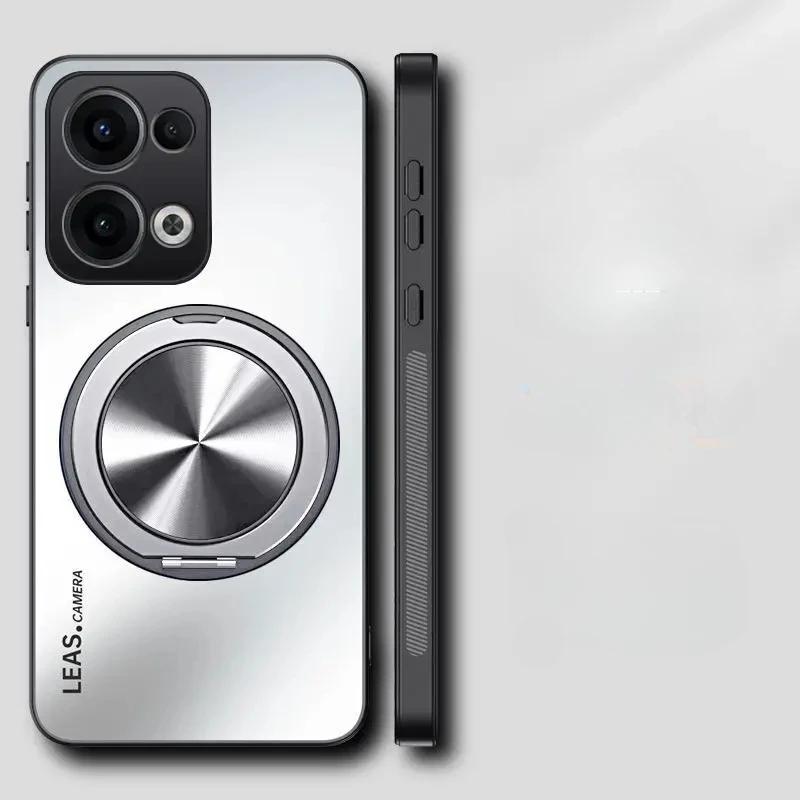 

Матовый магнитный чехол-держатель для Motorola Moto G05 G15 G45 G75 G55 G85 G35 G14 G54 G24 G34 G84 Ударопрочный Жесткий Чехол Бампер for Moto G54 белый