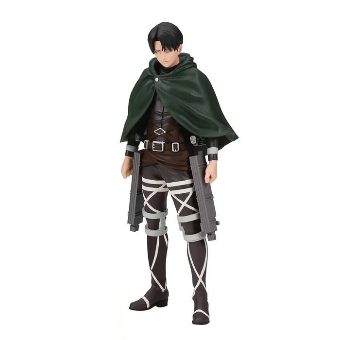 Banpresto Attack on Titan The Final Season Levi Figure, 6 Inch