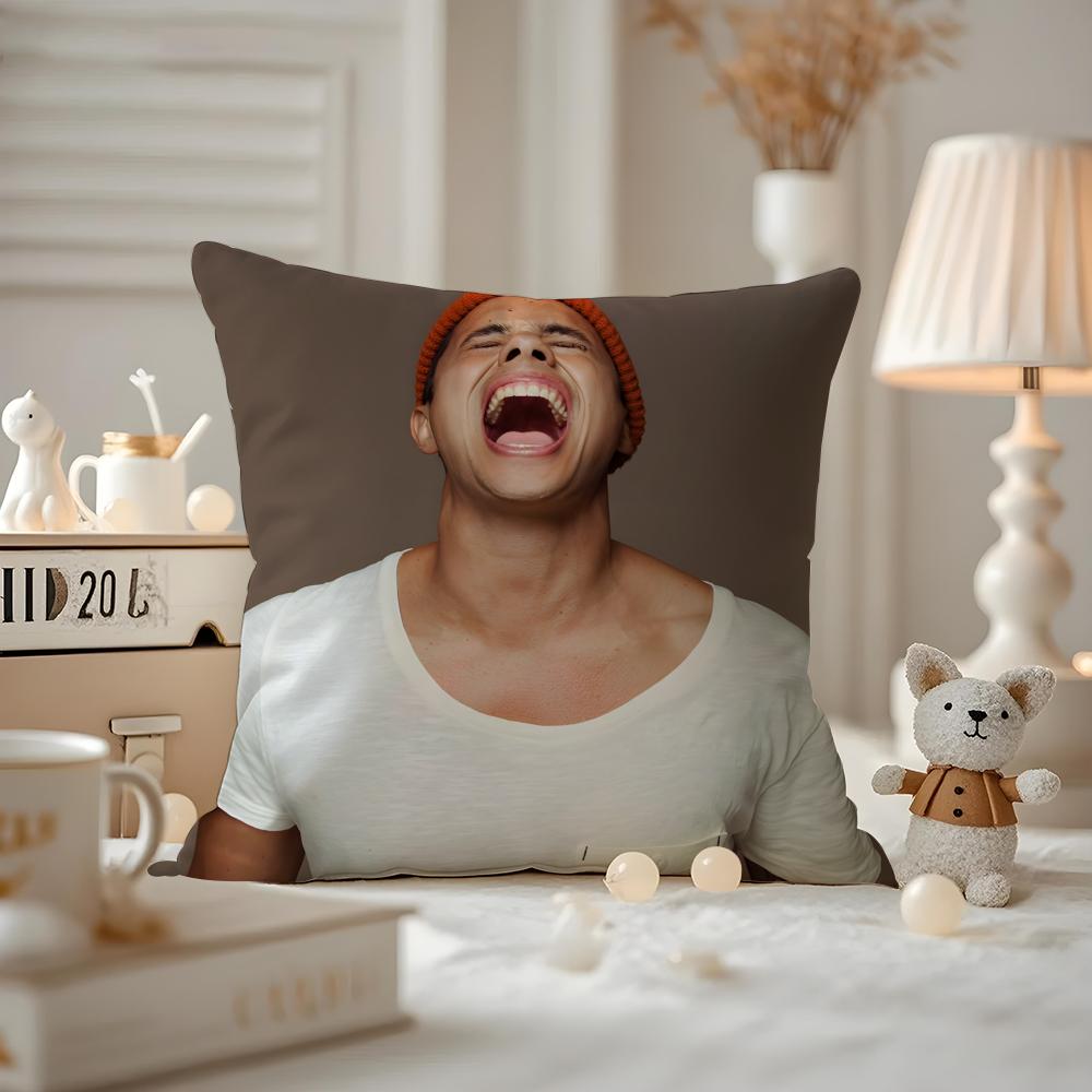 

Bassjackers Movie Cushion Cover Pattern Printed Pillowcase For Living Room Sofa Cushion Cover & Bedroom Decor 12x12Inch