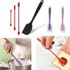 Silicone Spatula and Spoon Set Heat Resistant Kitchen Baking Tools for Mixing Scraping Spreading Cooking and Cake Decorating