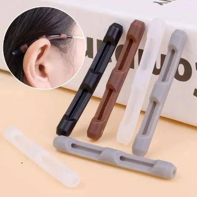 Silicone Glasses Anti-slip Sleeves Temple Tip Holder Eyeglasses Grip Anti Slip Ear Hook Eyeglass Eye Glasses Eyewear