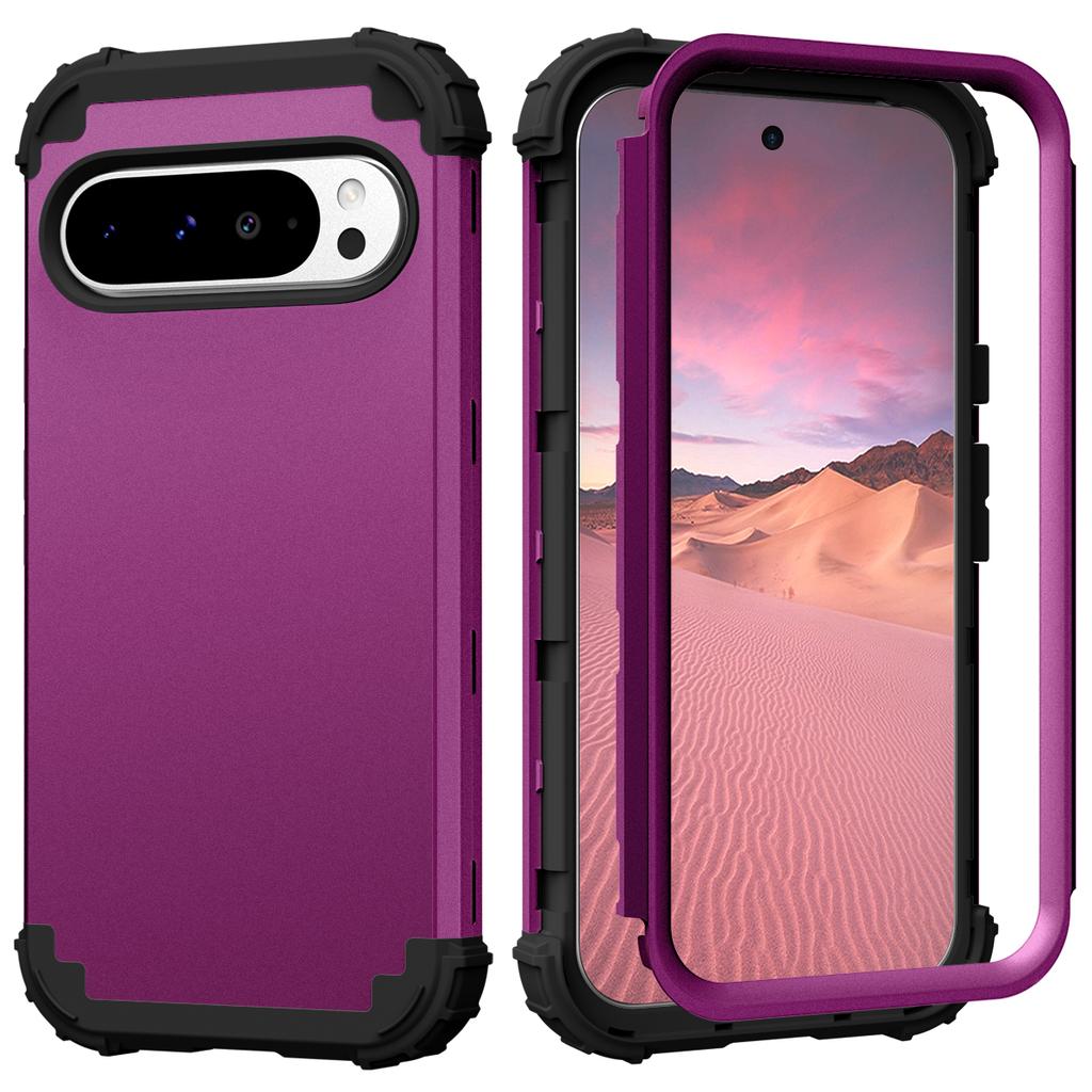 L-Style For Google Pixel 9 Pro XL Case Shockproof PC + TPU Phone Back Cover