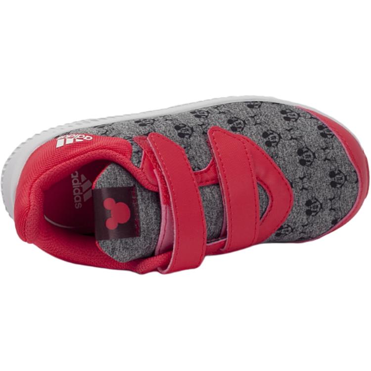 Disney x adidas FortaRun CF Infant Mickey Mouse Baby Sneakers Grey Hyper-Pink BA9911