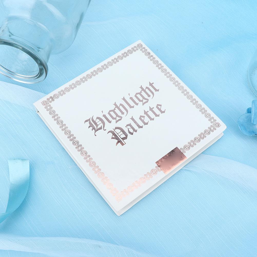 4 Colors Highlighter Powder Face Contour Bronzers Brightening Concealer Makeup Tool