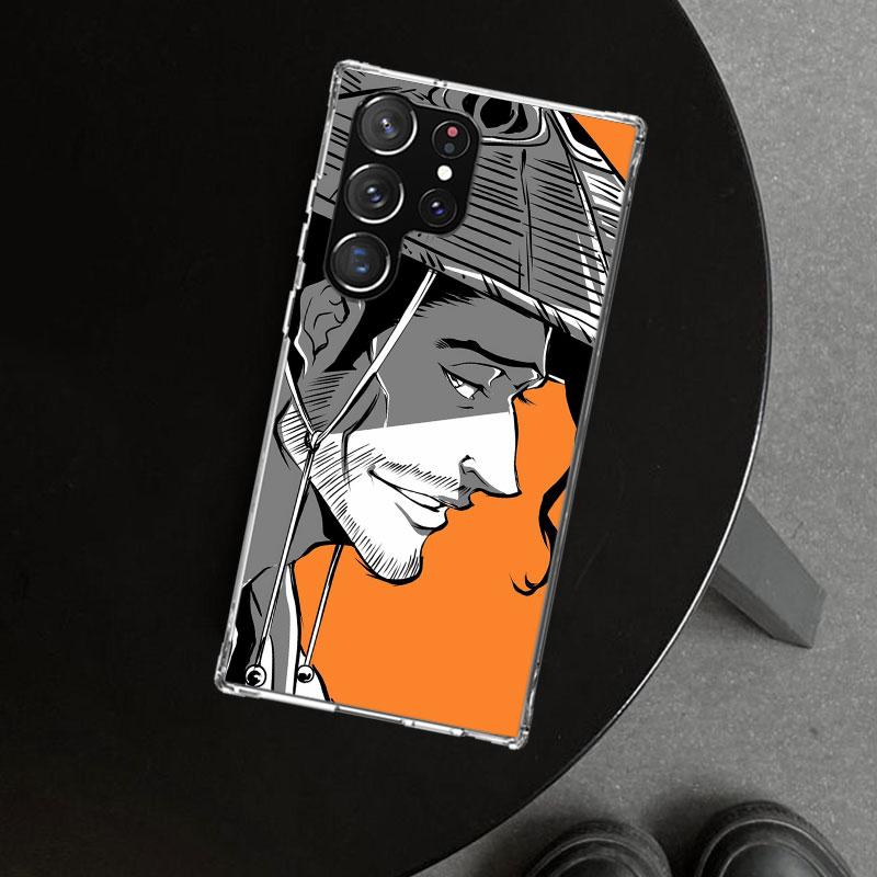 Bleach Kyoraku Shunsui Phone Case Cover for Samsung Galaxy S26 S25 Edge S24 S23 Ultra S22 Plus S21 FE S20 + Art Customized Funda