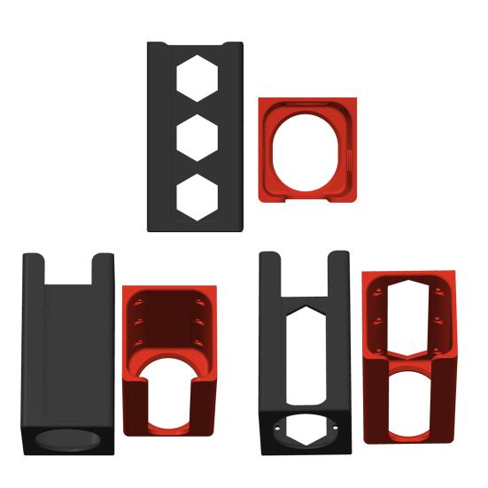 Elektrischer Bohrerhalter mit Schrauben, Schwerlast, Garagen-Elektrowerkzeug-Organizer, Halterung, 3D-gedruckt