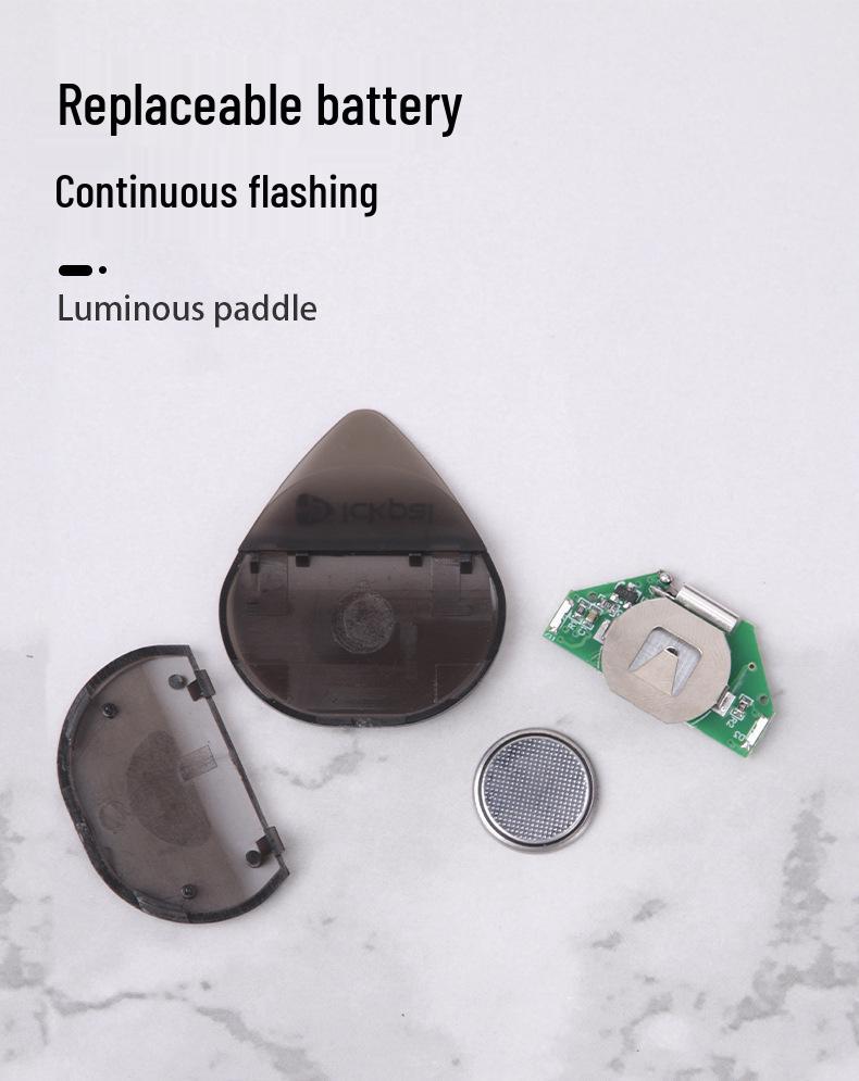 Luminous Electric Guitar Pick - Battery Powered Guitar Accessory & Gift