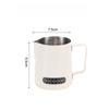 Coffee Milk Frother Jug Temperature Sensing Patch Stainless Steel Accurate Scale Volume Control Advanced Professional CoffeeTool