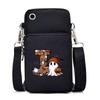 Halloween cute little ghost 26 letter messenger bag multi-function go out portable mobile phone bag