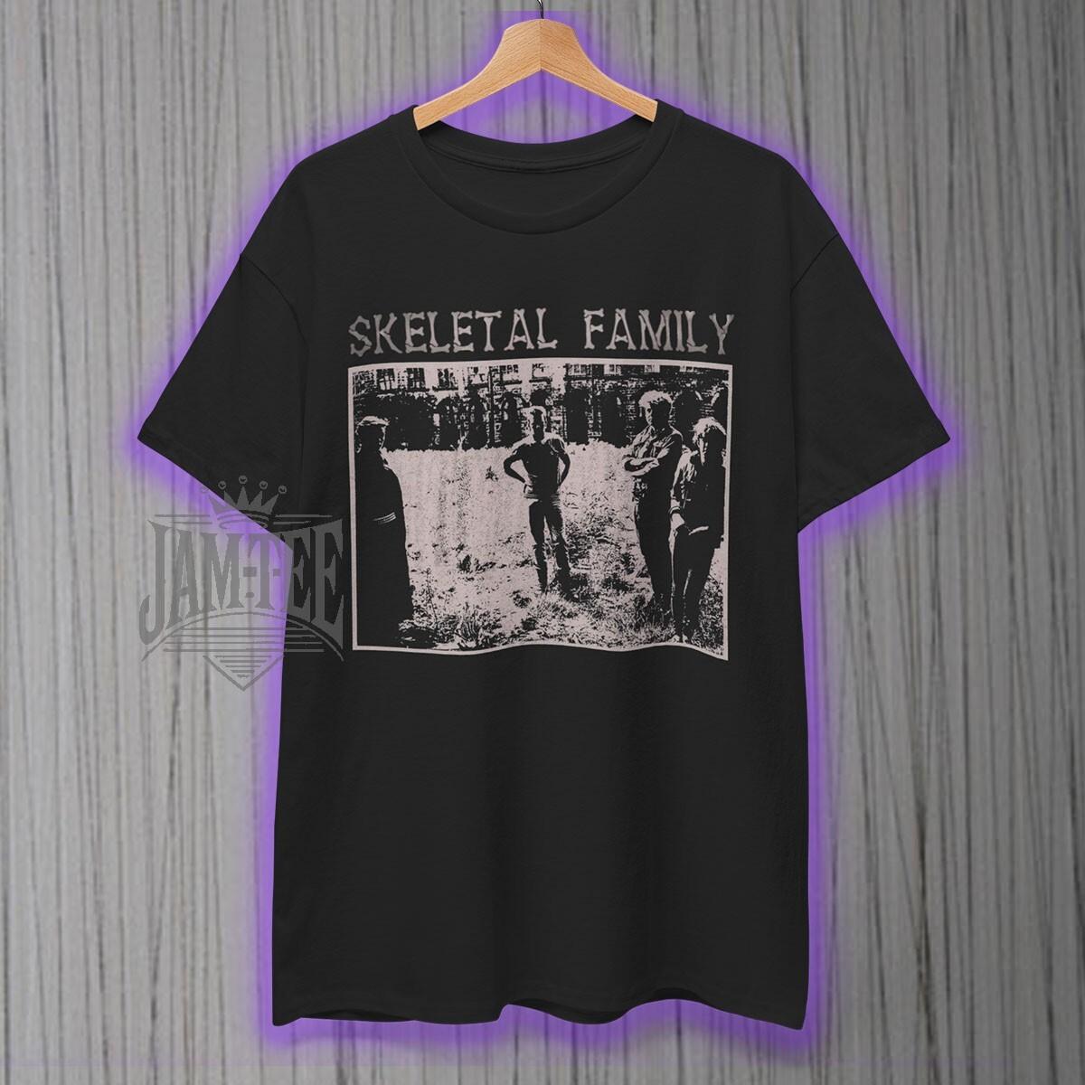 Skeletal Family T-Shirt Mens Womens Tees Top, Bauhaus, Xmal Deutschland, Sisters of Mercy, Kil L