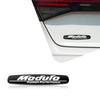 1Pc 3D Metal Car Styling Moduro Logo Emblem Side Fender Rear Trunk Badge Sticker For Civic Jazz Odyssey Accord Fit