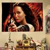 1 Stück „Die Tribute von Panem“-farbene, psychedelische Hippie-Schlafzimmerdekoration im Studentenwohnheim-Stil