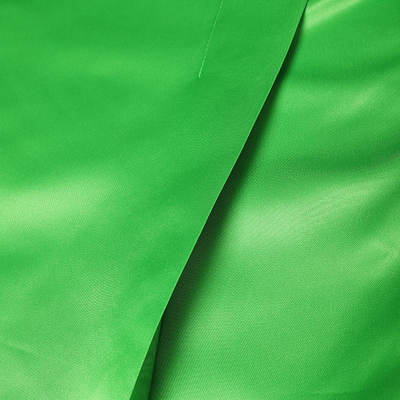 Plus Size Women Summer V Neck Short Batwing Sleeve Splits Baggy Satin Party Long Dress