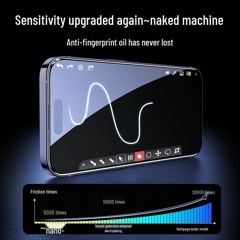 Huawei Tempered Glass Screen Protector with Dust-Free Tray (2-Pack)