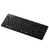 ELECOM Wireless Keyboard Bluetooth Compact Quiet Antibacterial Compatible with 3 Multi-Pairing iPad/Macbook/Surface/Chromebook Black TK-FBM117SKBK