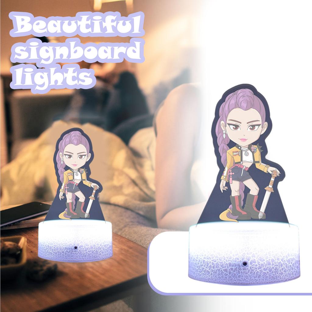 Stand Night Light Is Suitable For Children's Gifts, Fans Around The Beautiful Gift Lights