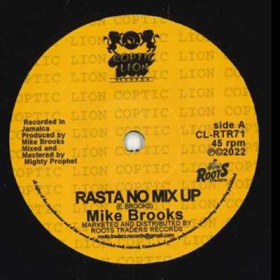 7-Zoll-Schallplatte MIKE BROOKS - Rasta No Mix Up / Dub No Mix Up CLRTR71 Coptic Lion 2022 UK Reggae, Ska & Dub